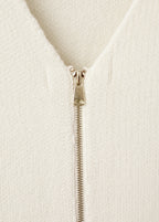 Knitted Jacket With Zip