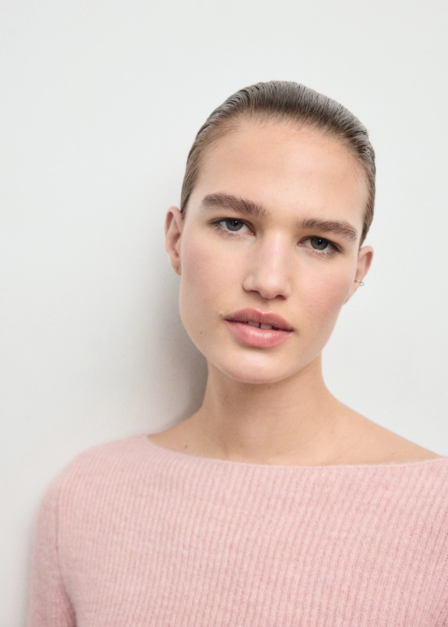 Knitted Ribbed Sweater