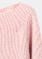 Knitted Ribbed Sweater