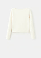 Knitted Ribbed Sweater