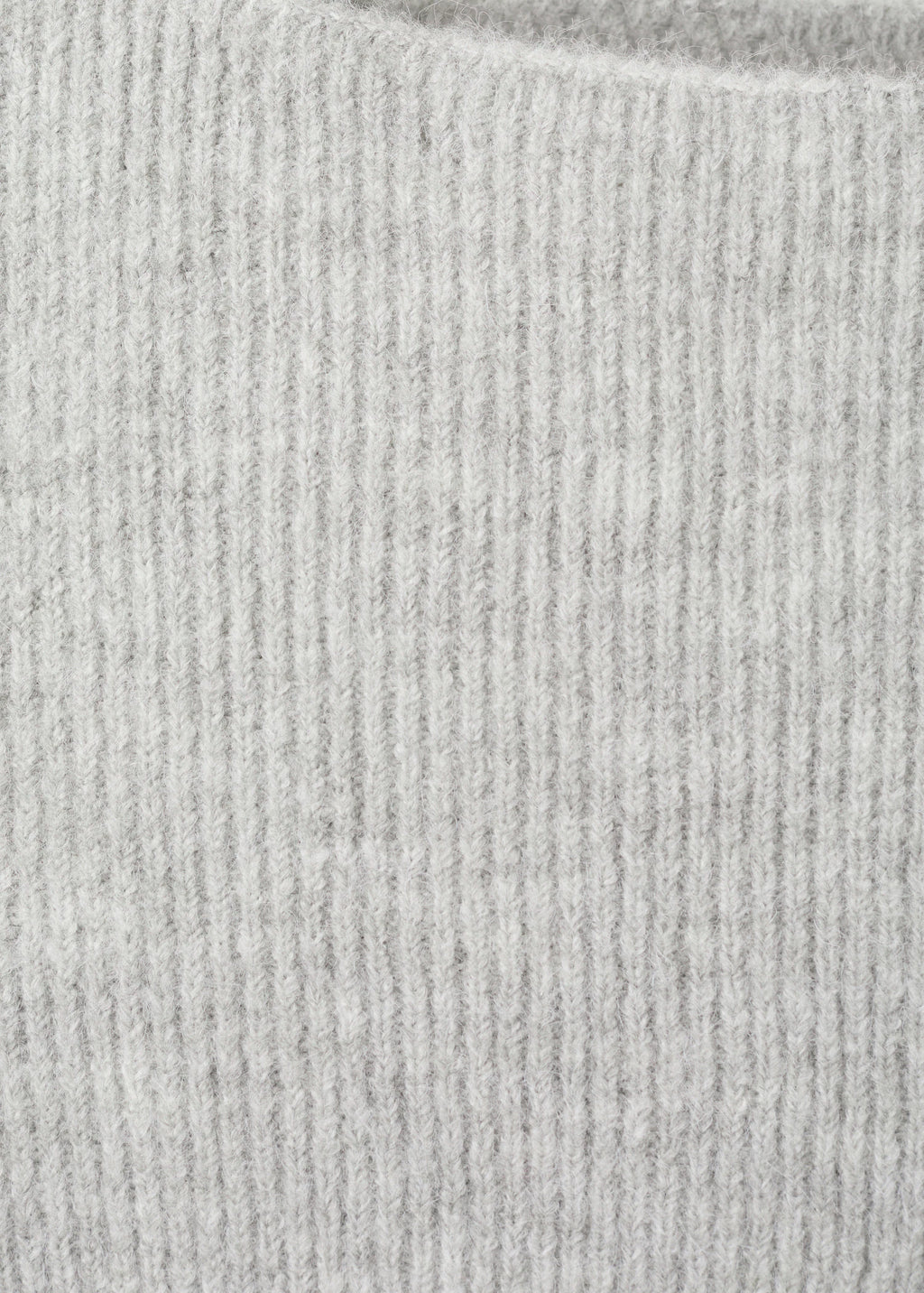 Knitted Ribbed Sweater