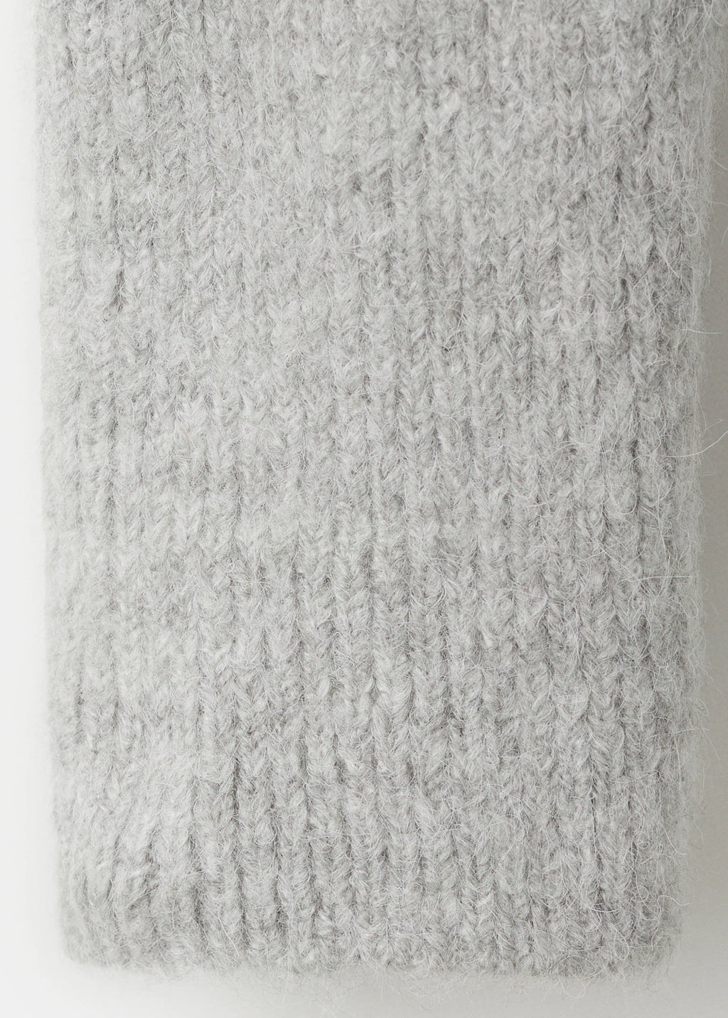 Knitted Ribbed Sweater