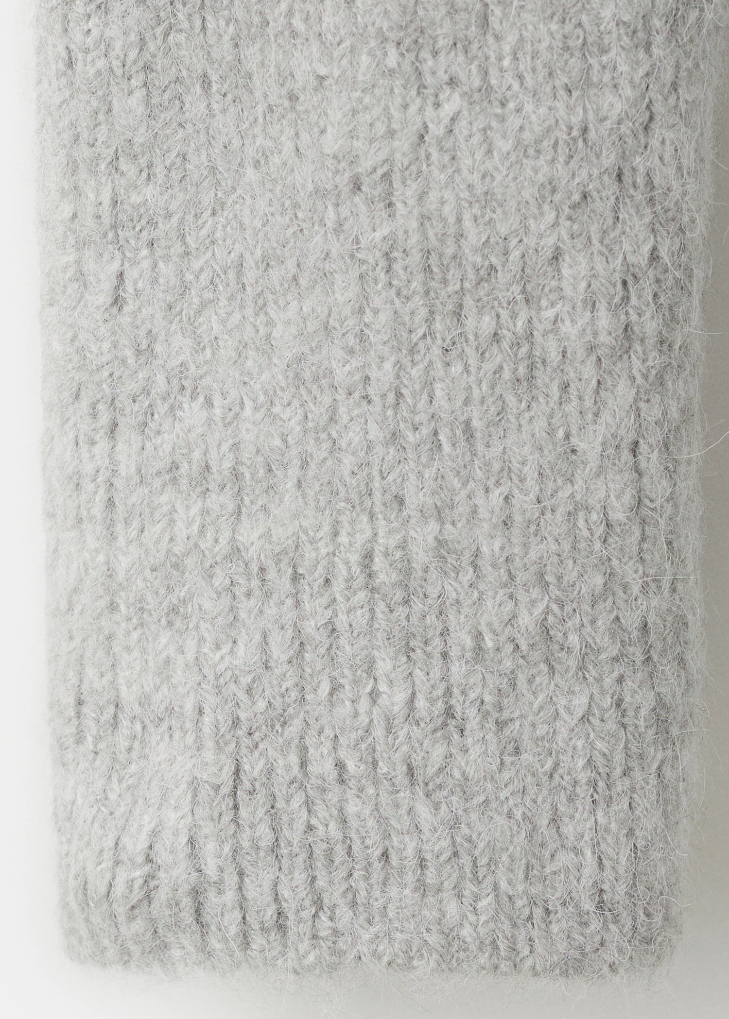 Knitted Ribbed Sweater