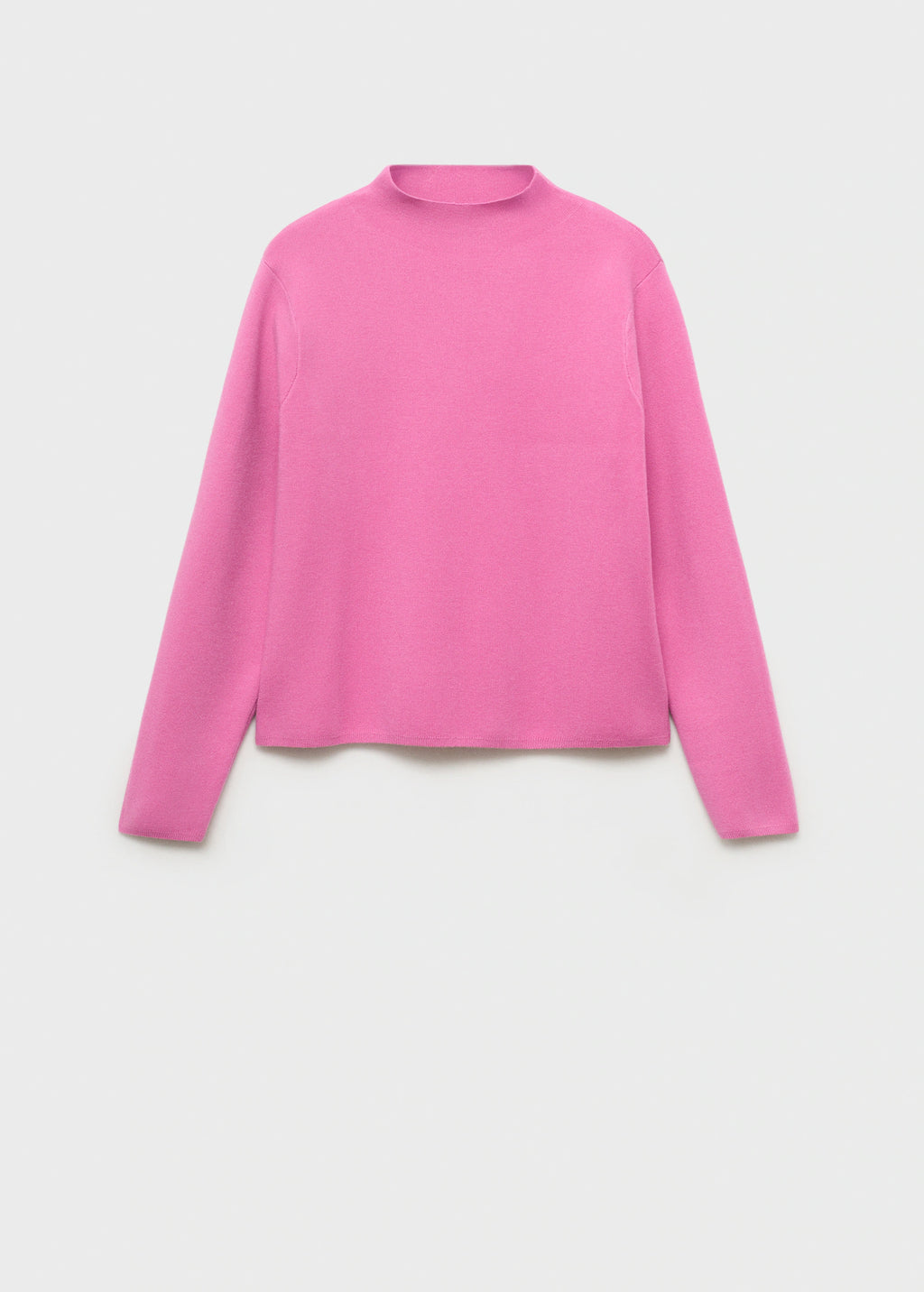 Knitted Sweater With Perkins Neck