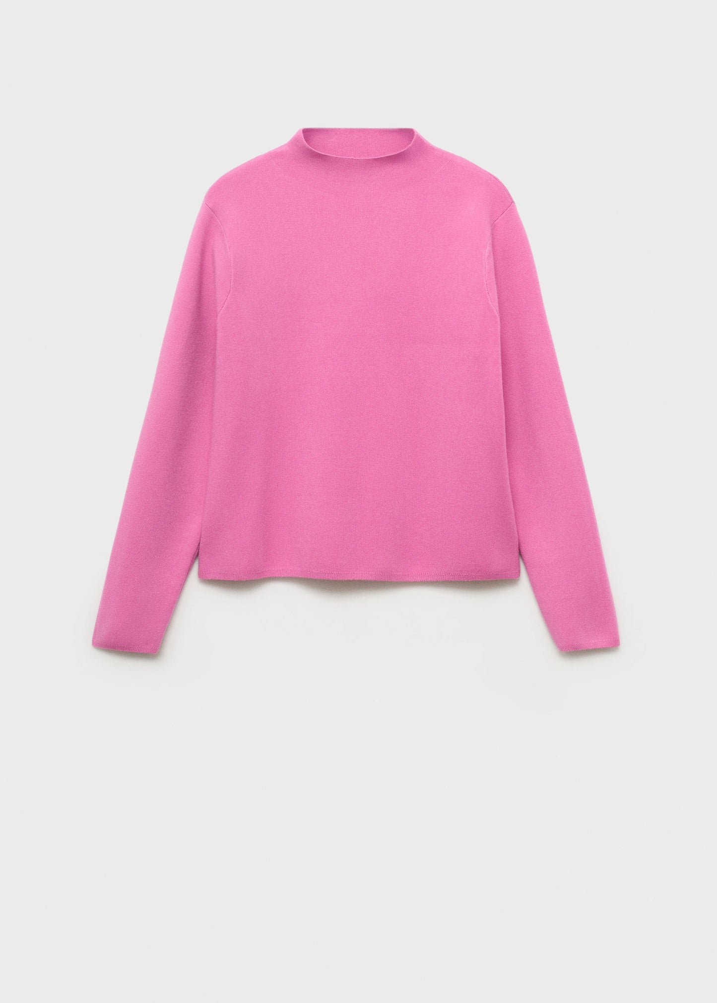 Knitted Sweater With Perkins Neck