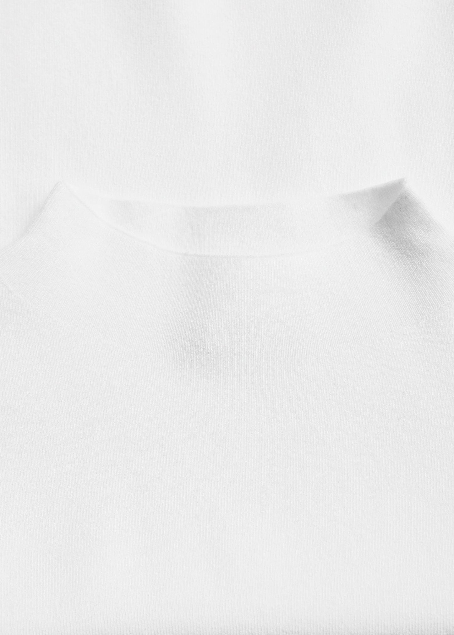 Knitted Sweater With Perkins Neck