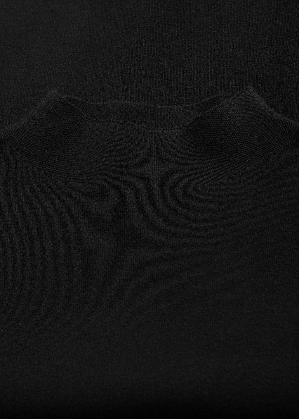 Knitted Sweater With Perkins Neck