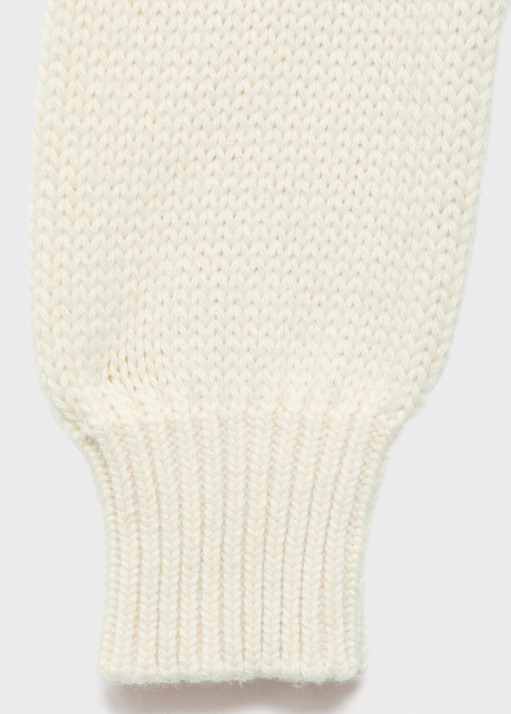 Knitted Sweater With Tie Slits