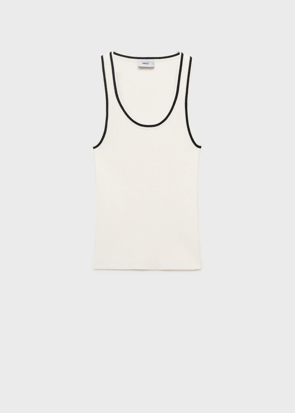 Knitted Top With Contrast Details