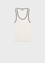 Knitted Top With Contrast Details