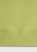 Knitted Top With Crossed Back