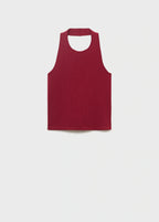 Knitted Top With Hoop Detail