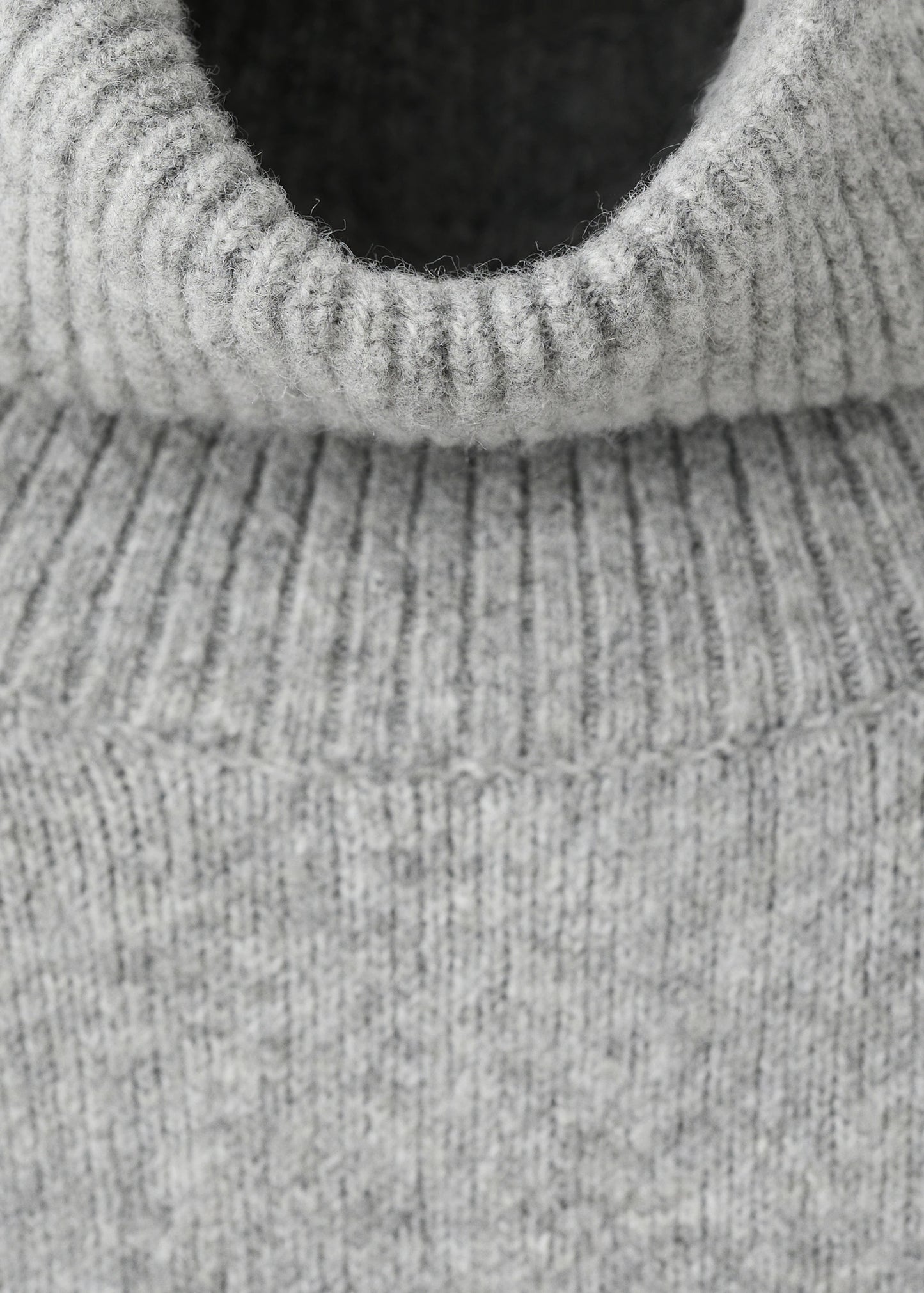 Knitted Turtleneck Dress