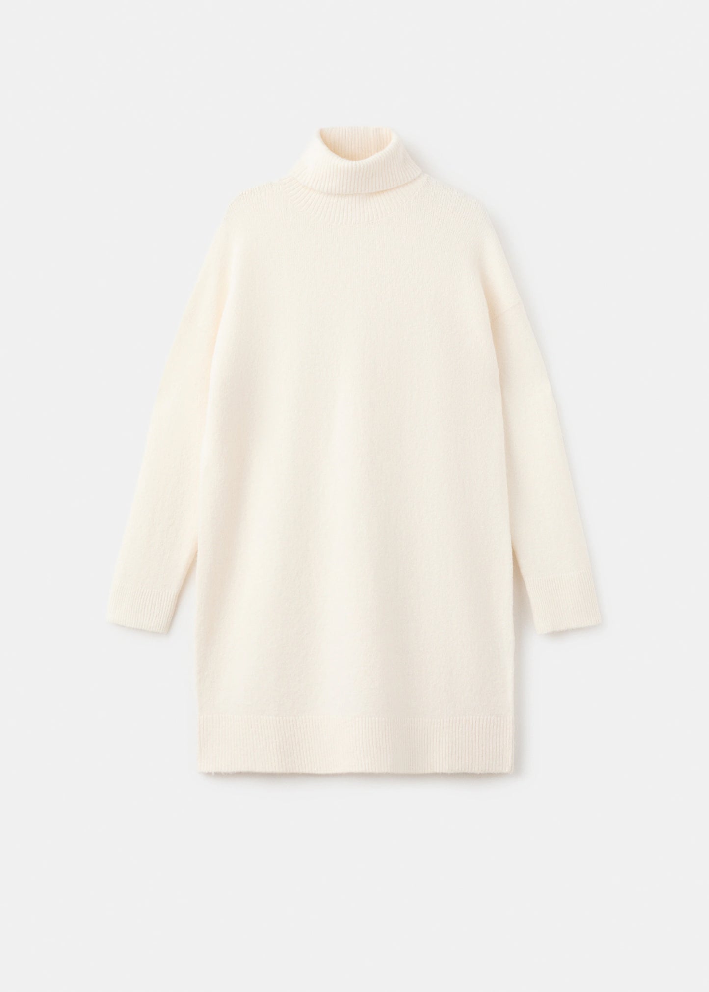 Knitted Turtleneck Dress