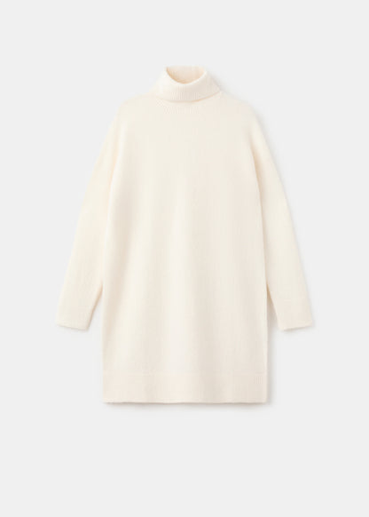 Knitted Turtleneck Dress
