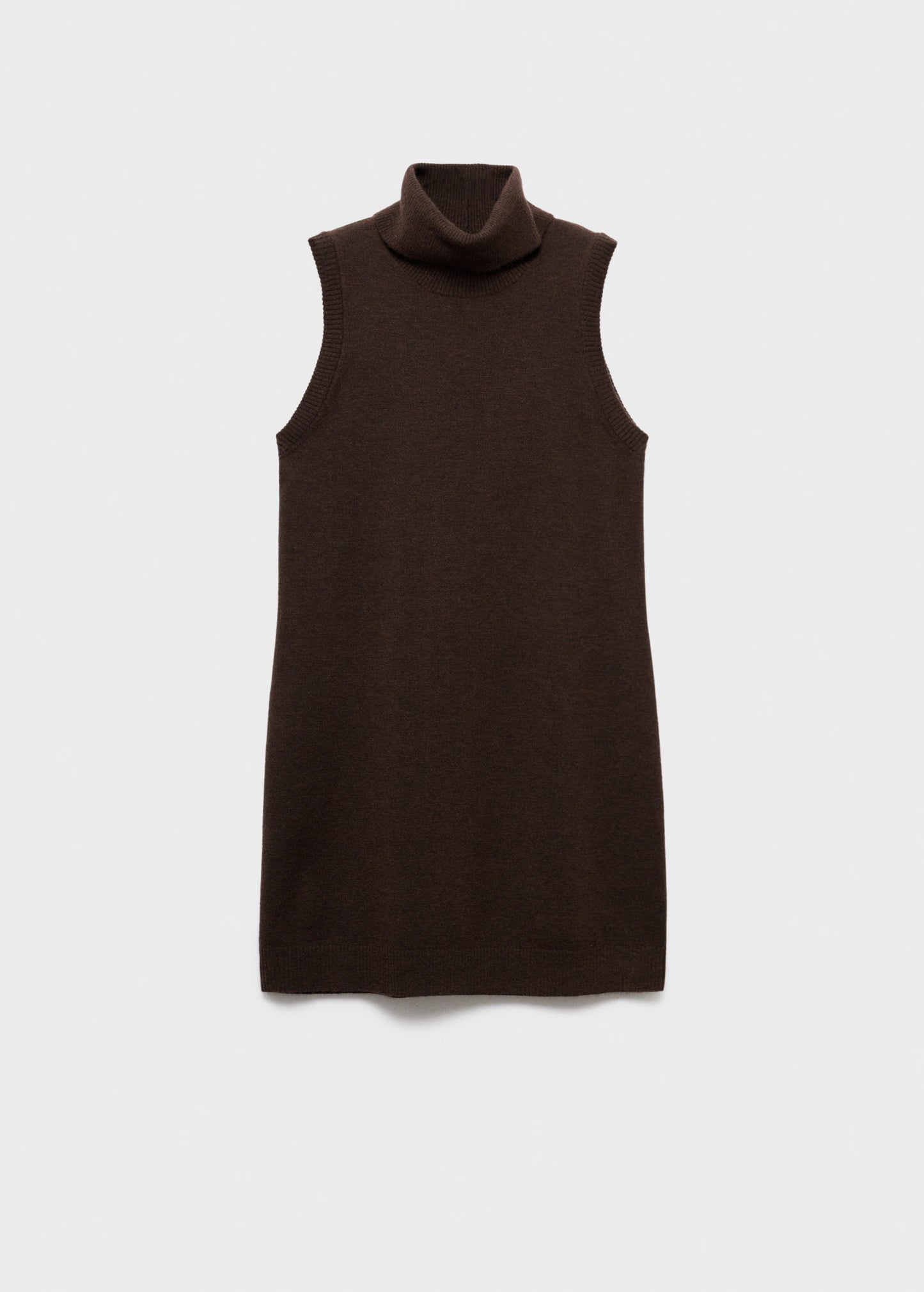 Knitted Turtleneck Dress