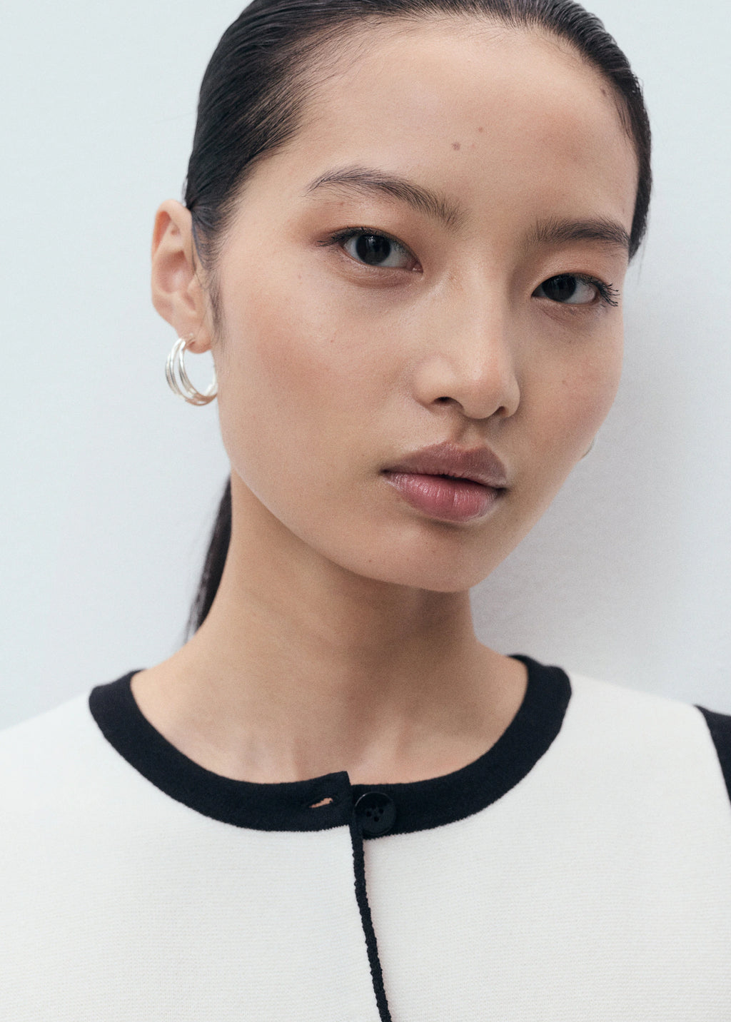 Knitted Waistcoat With Contrast Detail