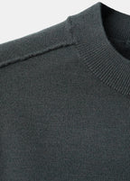 Knitted Waistcoat With Seam Detail