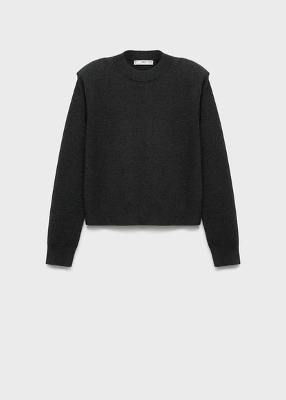 Knitted Wool Blend Sweater