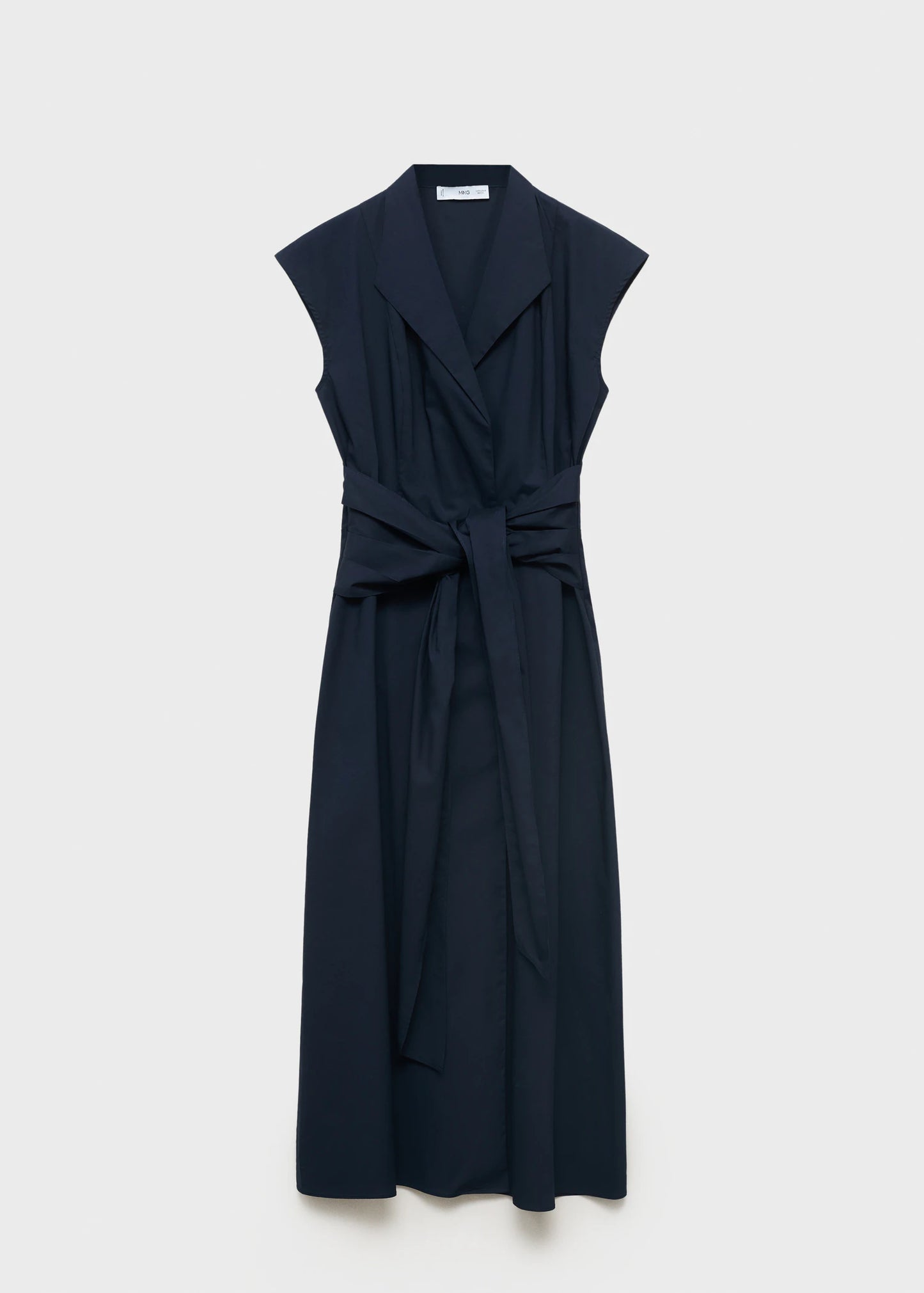 Knot Detail Shirt Dress