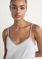 Lace Nightgown With Straps