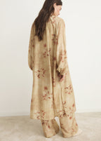 Leaf Print Caftan