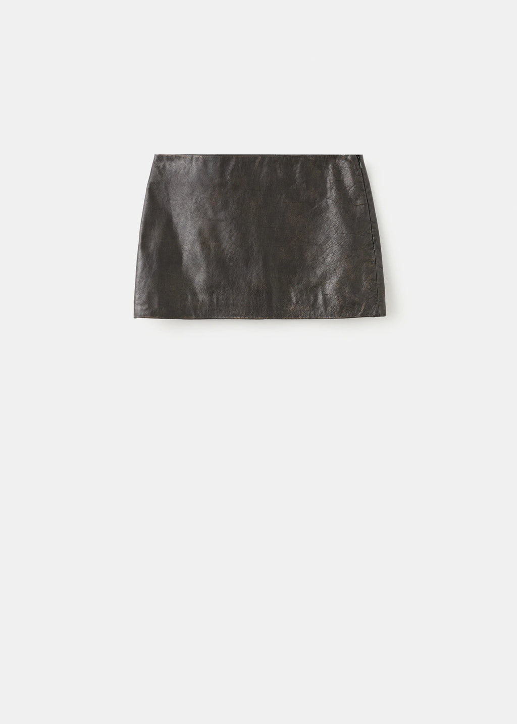 Leather Miniskirt