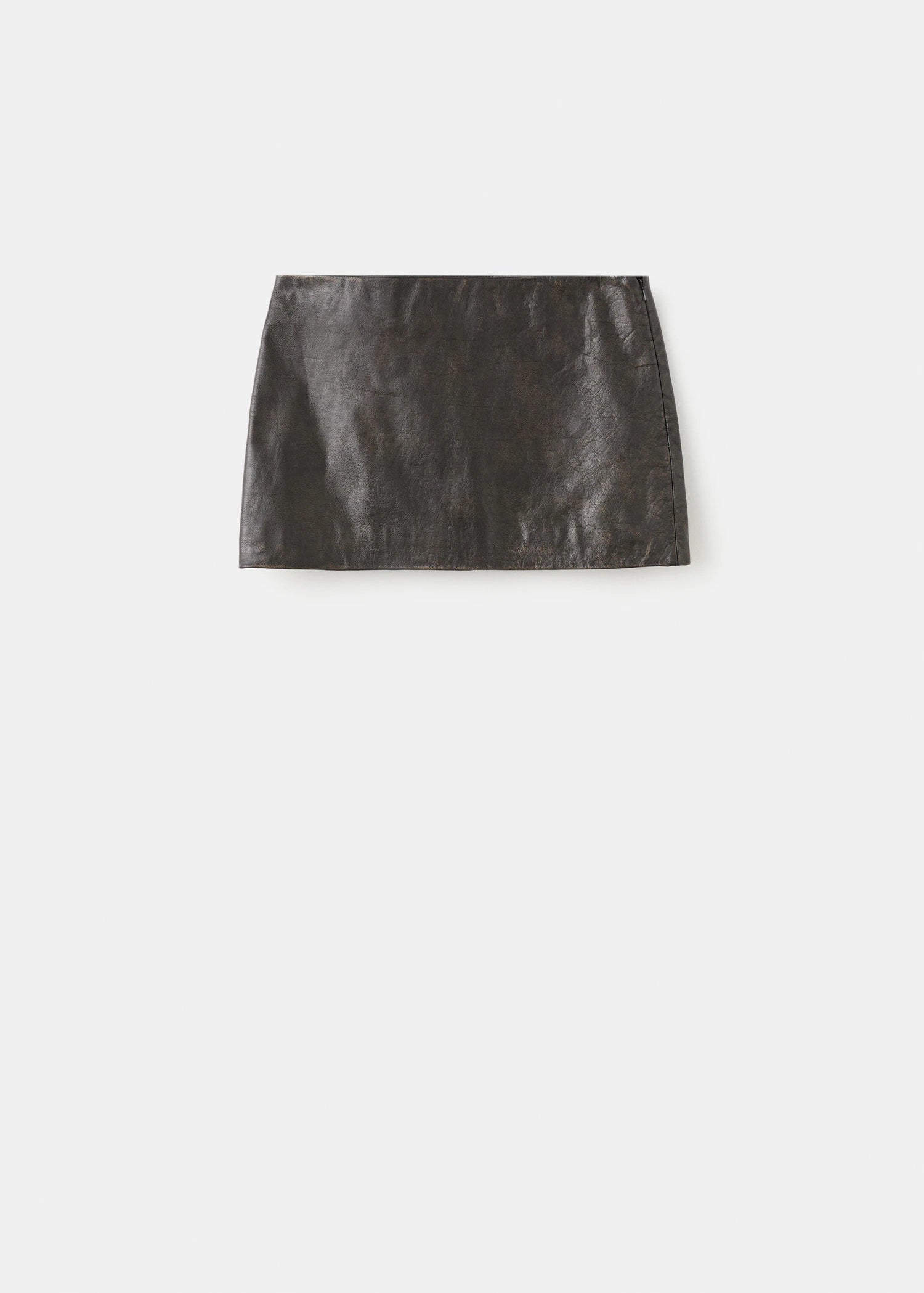 Leather Miniskirt