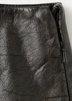 Leather Miniskirt
