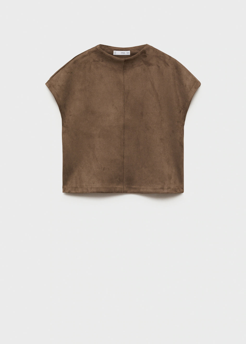 Leather Effect T Shirt