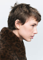 Leopard Fur Effect Coat