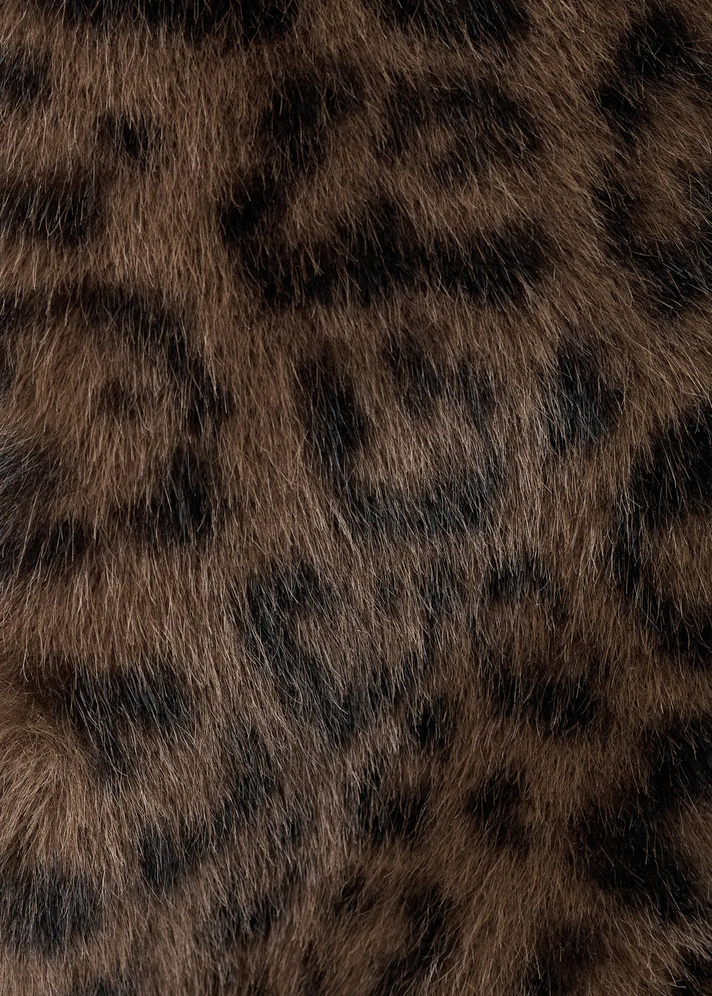 Leopard Fur Effect Coat
