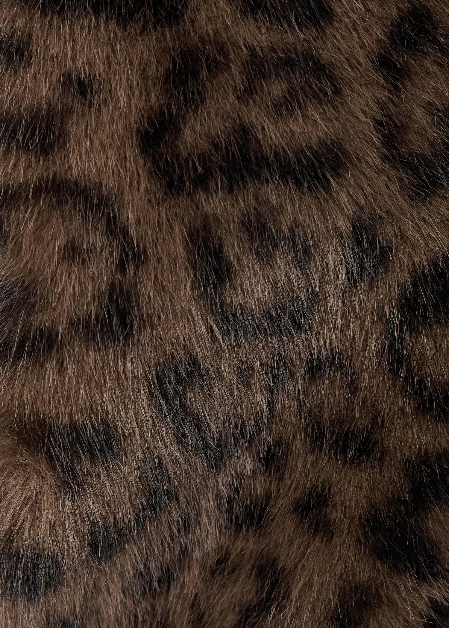 Leopard Fur Effect Coat