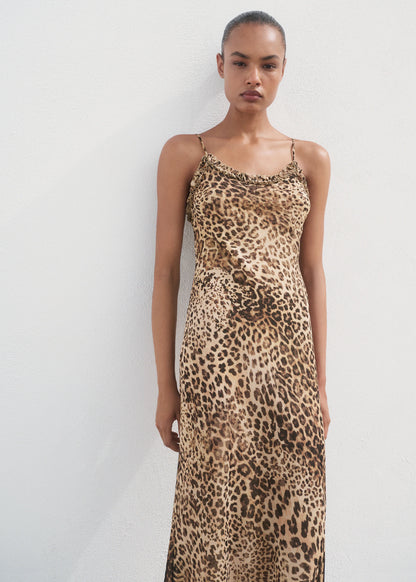 Leopard Midi Dress