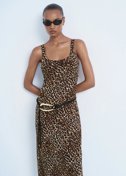 Leopard Midi Dress