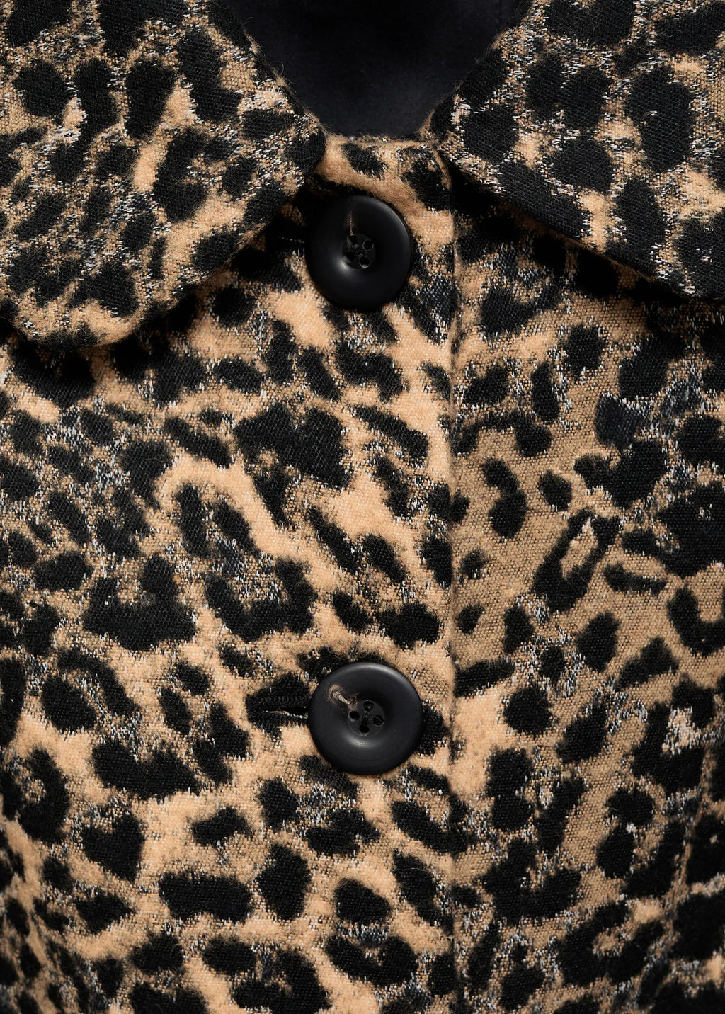Leopard Print Long Coat