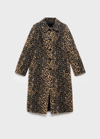 Leopard Print Long Coat
