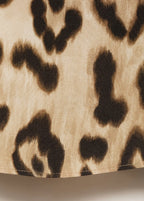 Leopard Print Low Cut Top