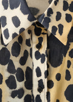Leopard Print Shirt With Pocket