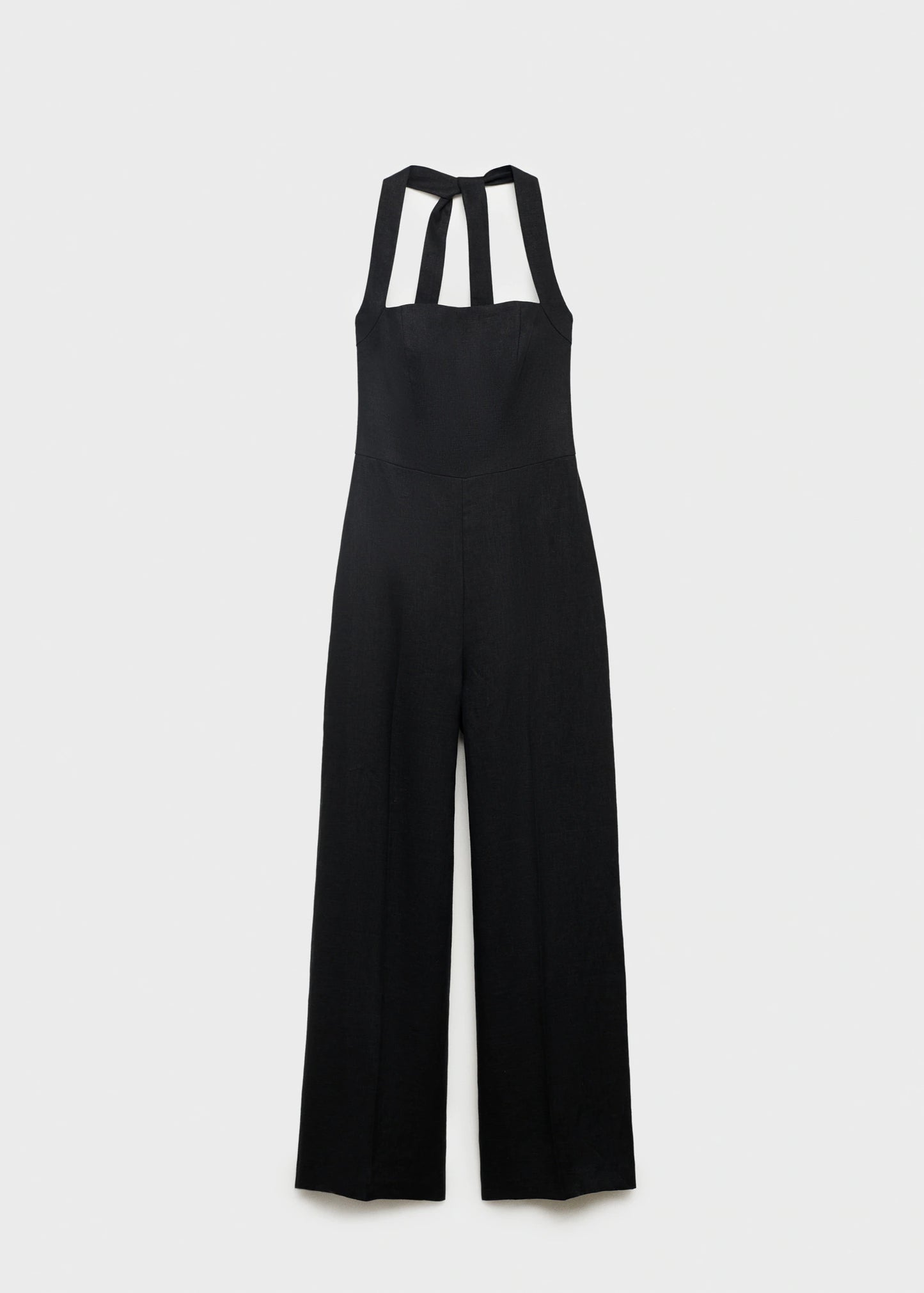 Linen Halter Jumpsuit