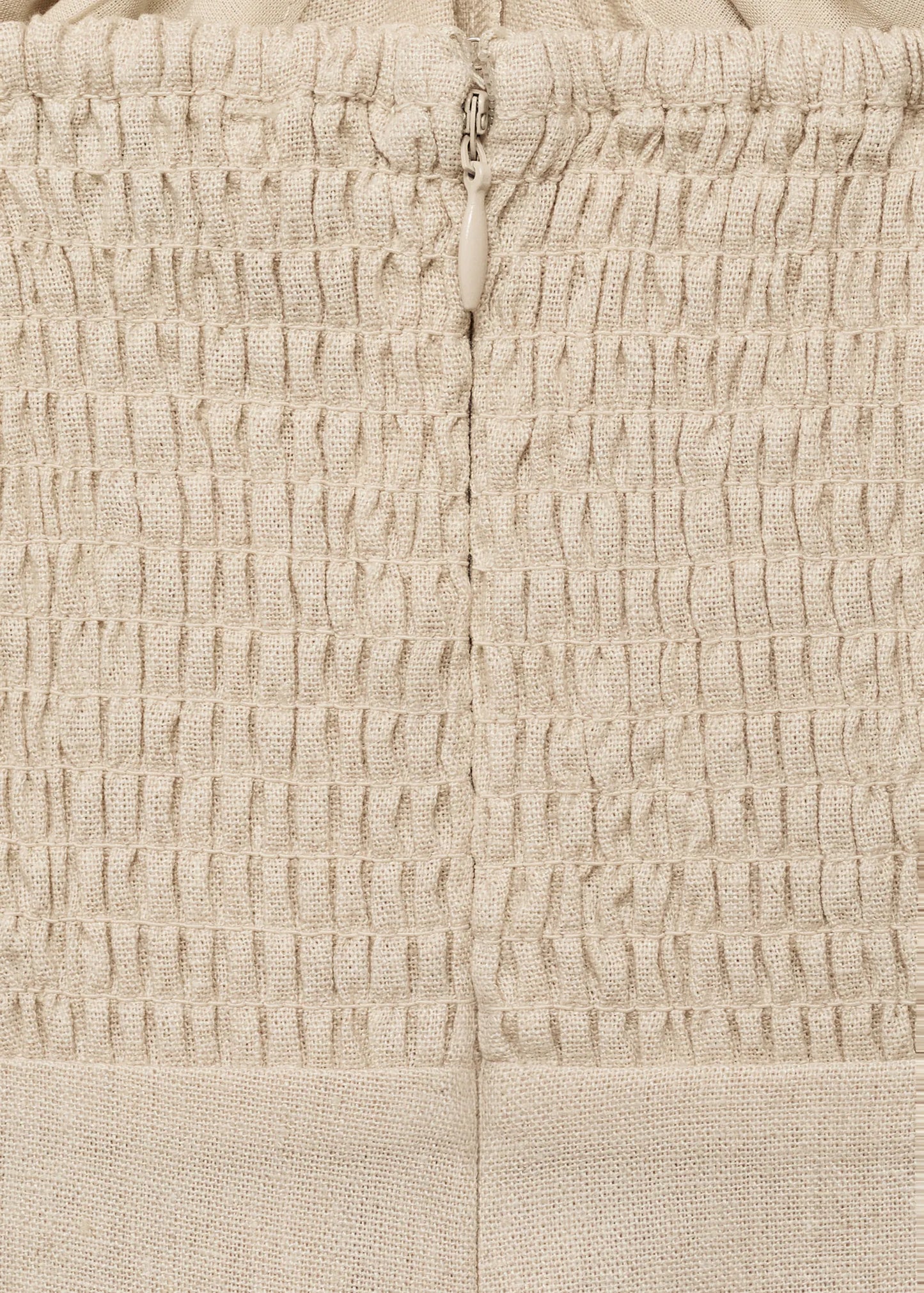 Linen Jumpsuit With Hoop Detail