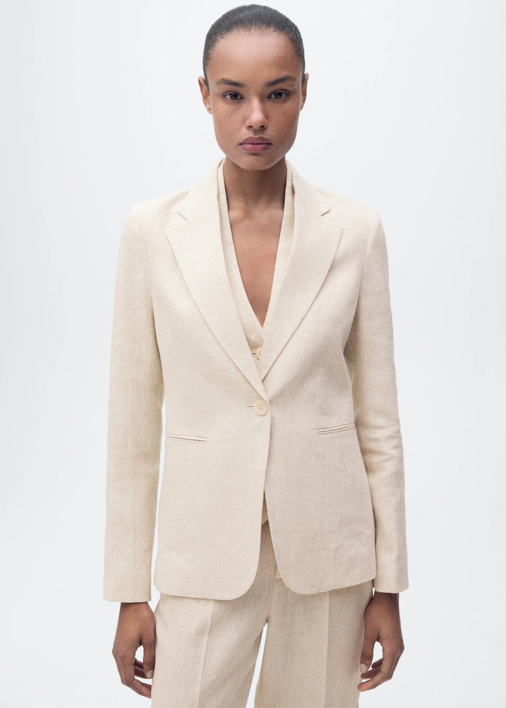 Linen Suit Jacket