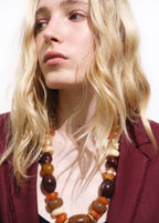 Linen Suit Jacket With Frayed Ends