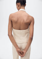 Linen Suit Waistcoat