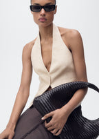 Linen Suit Waistcoat