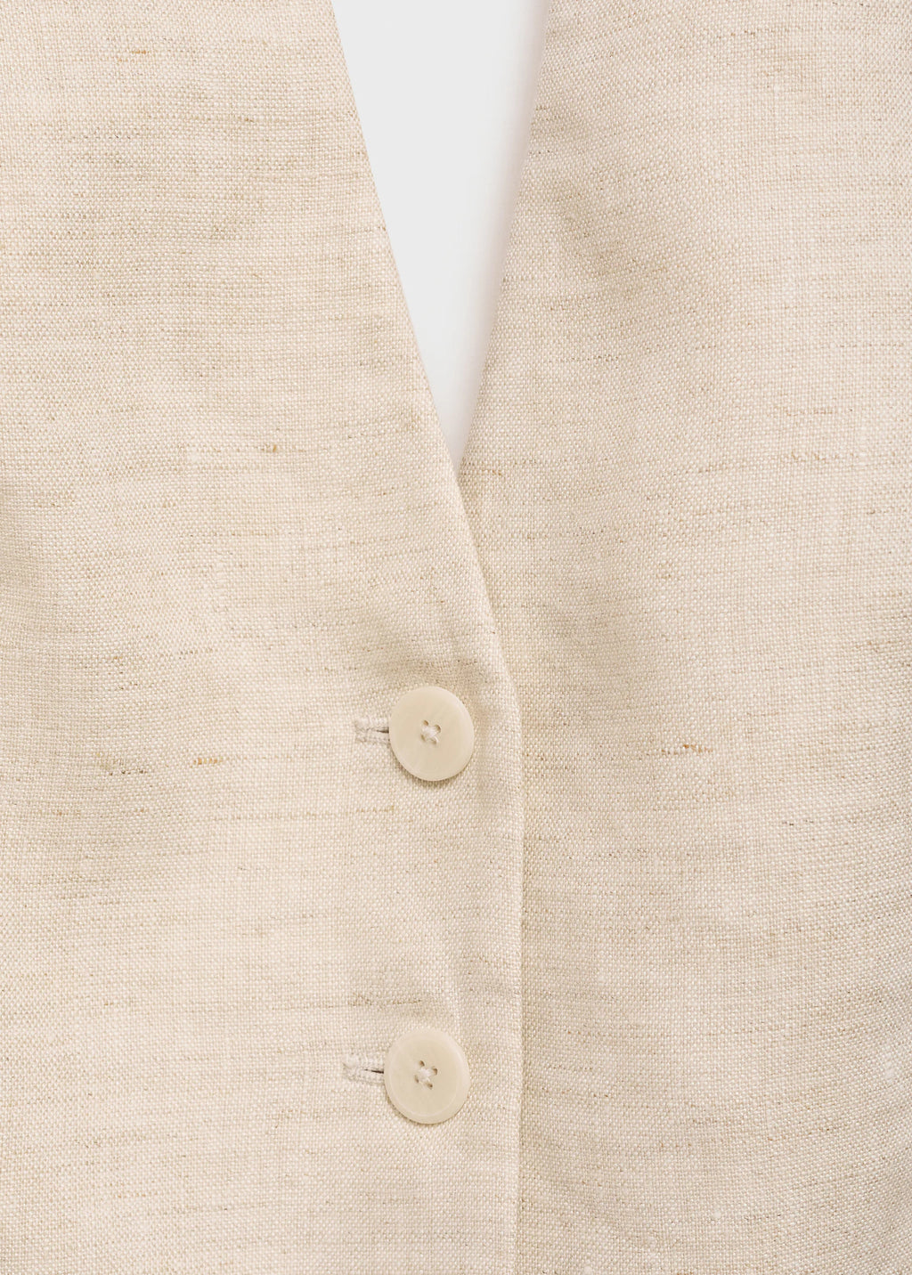 Linen Suit Waistcoat