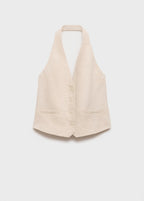 Linen Suit Waistcoat