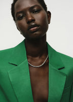 Linen Blend Suit Jacket