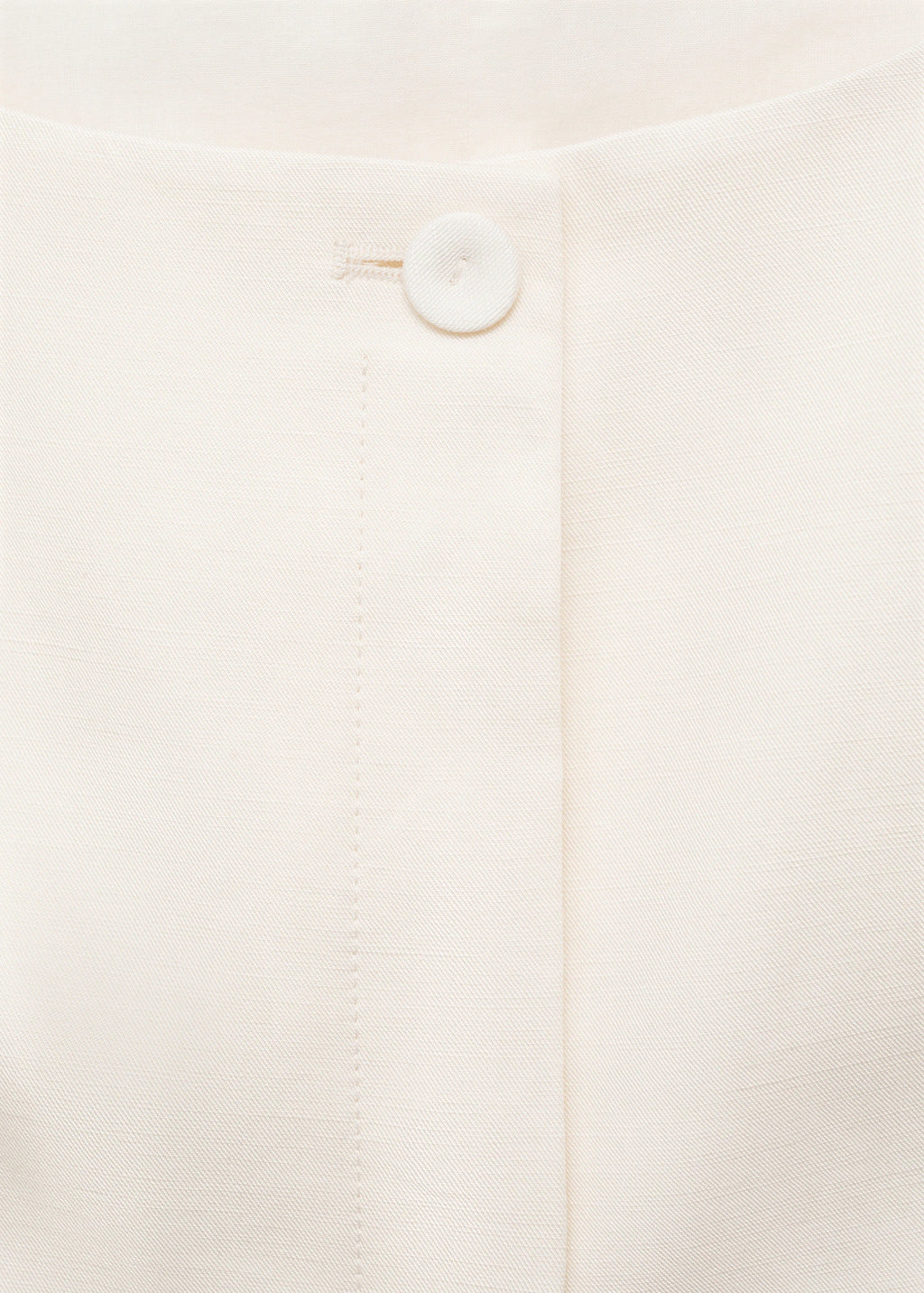 Linen Blend Suit Waistcoat