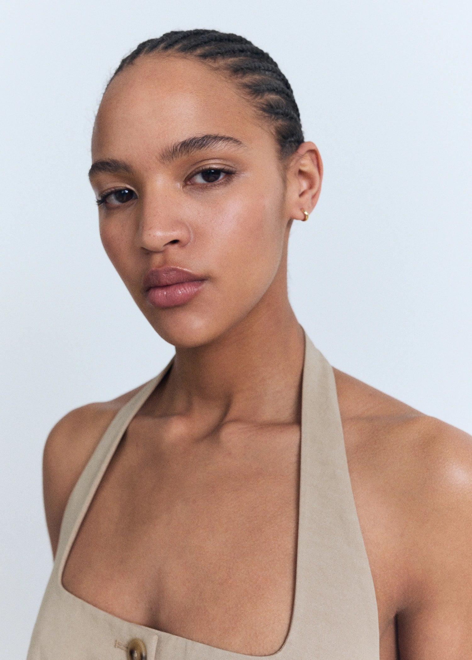 Linen Blend Suit Waistcoat